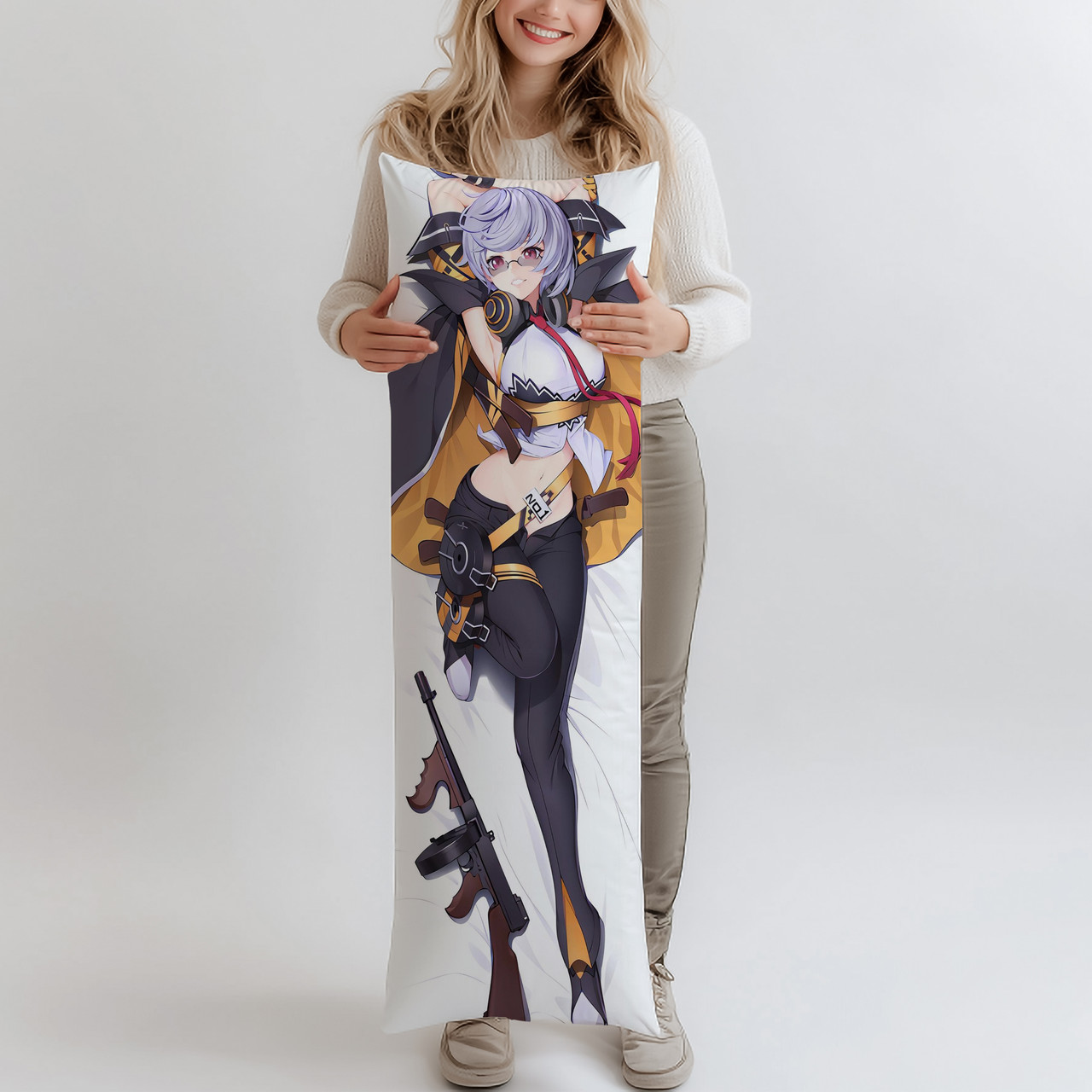 Дакімакура THOMPSON Gitls Frontline, (подушка обіймашка) 120*40 см, фото 1