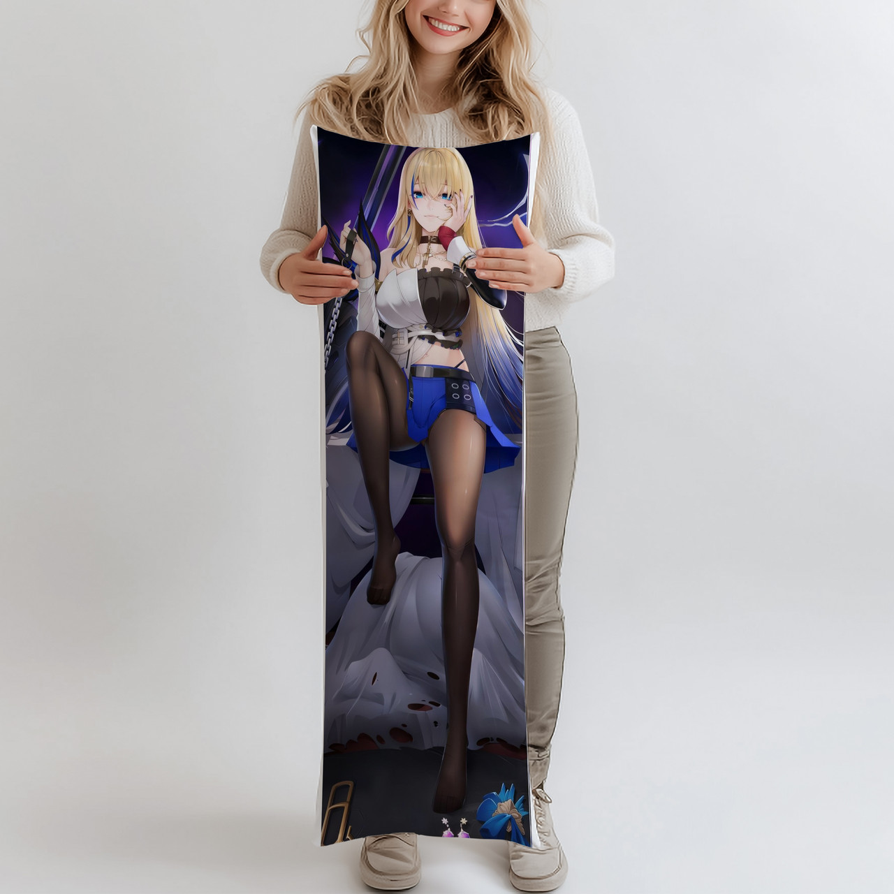 Дакімакура Сервал Хонкай Стар Рейл, (подушка обіймашка) 120*40 см, фото 1