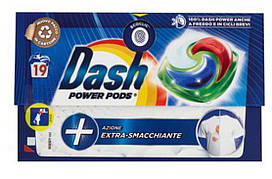 Пральні капсули DASH Power Pods Extra-Smacchiante 19 капс