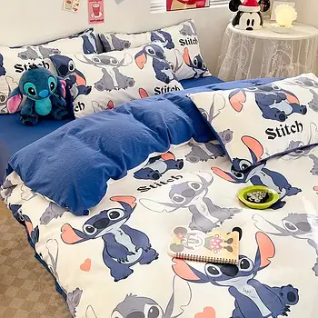 Набір дитячої постільної білизни з простирадлом Стич Disney Stitch