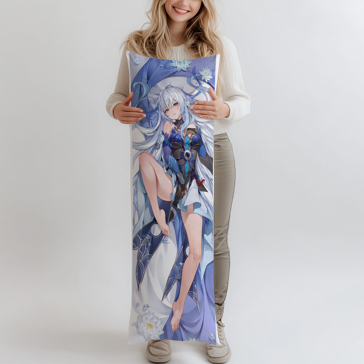 Дакімакура Цзінлю Хонкай Стар Рейл, (подушка обіймашка) 120*40 см