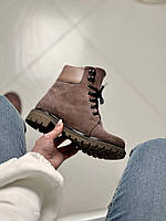 Жіночі черевики замшеві демісезоні 38 розмір