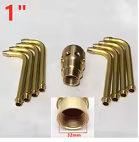 Насадка для фонтана Спіраль 8 струменів 1 дюйм