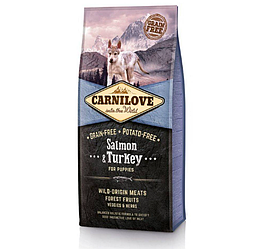 Carnilove Puppy Salmon & Turkey з лососем та індичкою для цуценят 1.5кг