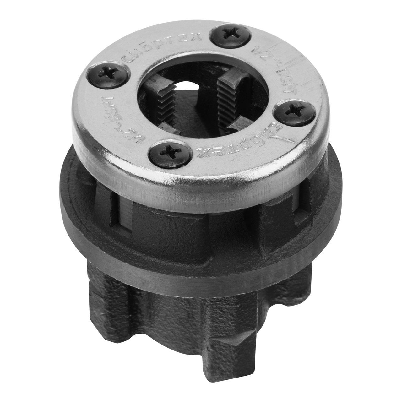 Клупп трубний 1/2 дюйма для нарізування різьби R/BSPT сталь 9ХС \\ С-ТЕХ