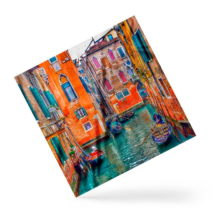 Хустка на голову і шию «Кольори Венеції. Colors of Venice»