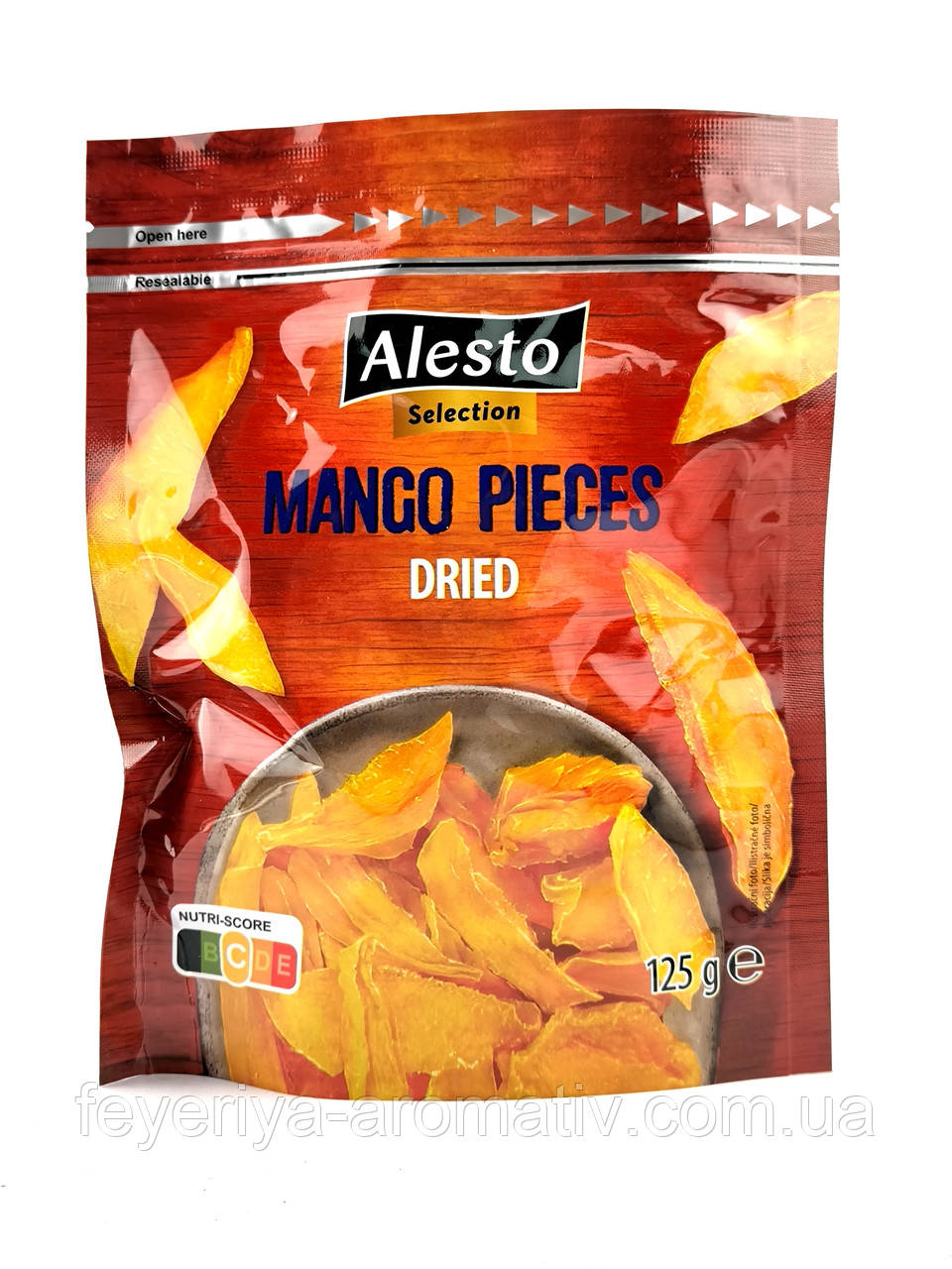 Манго сушене Alesto Mango Pieces 125 г Німеччина