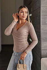 Кофта жіноча на запах "Aura"