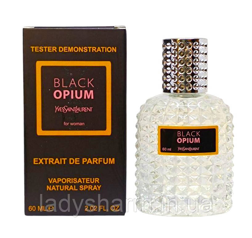 Тестер VIP Yves Saint Laurent Black Opium ( Блек Опіум Ів Сен Лоран), жіночі 60 мл, фото 1