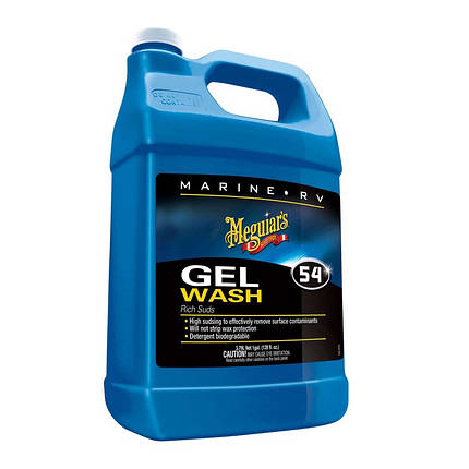 Шампунь для човнів - Meguiar's Marine/RV Rich Suds Gel Wash Liquid 3,79 л. (M5401), фото 1