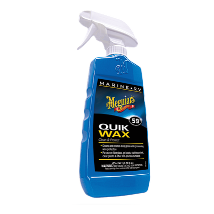 Швидкий віск для човнів - Meguiar's Marine/RV Quik Wax® Clean & Protect Spray 473 мл (M5916), фото 1
