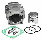 Поршнева 44 мм для дитячого квадроцикла, мінібайка, міні крос-байка, Pocket bike 49 куб.см. алюміній, фото 5