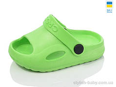 Дитяча колекція літнього взуття гуртом.  Дитячі шльопанки 2025 постачальника Sannin (р. с 18 по 23)