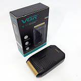 Портативна професійна бритва VGR V-375, Професійний шейвер-електробритва, Портативна бритва для гоління IT-63, фото 7