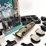 Машинка для стрижки волосся з професійними ножами VGR, Професійна машинка для стрижки волосся в салон PJ-95, фото 2