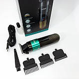 Електрична машинка для стрижки побутова VGR, Машинка для різних стрижок акумуляторна JZ-70, фото 6