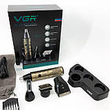 Бритва для вологого видалення волосся, Електробритва, Електробритва для стрижки бороди і волосся LM-71, фото 8