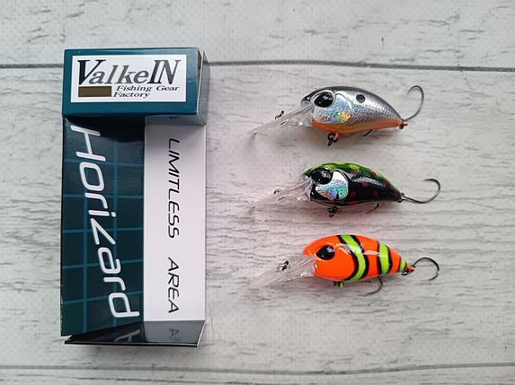 Набір Воблерів Horizard Wi 34F 34мм 4гр 3шт, фото 1