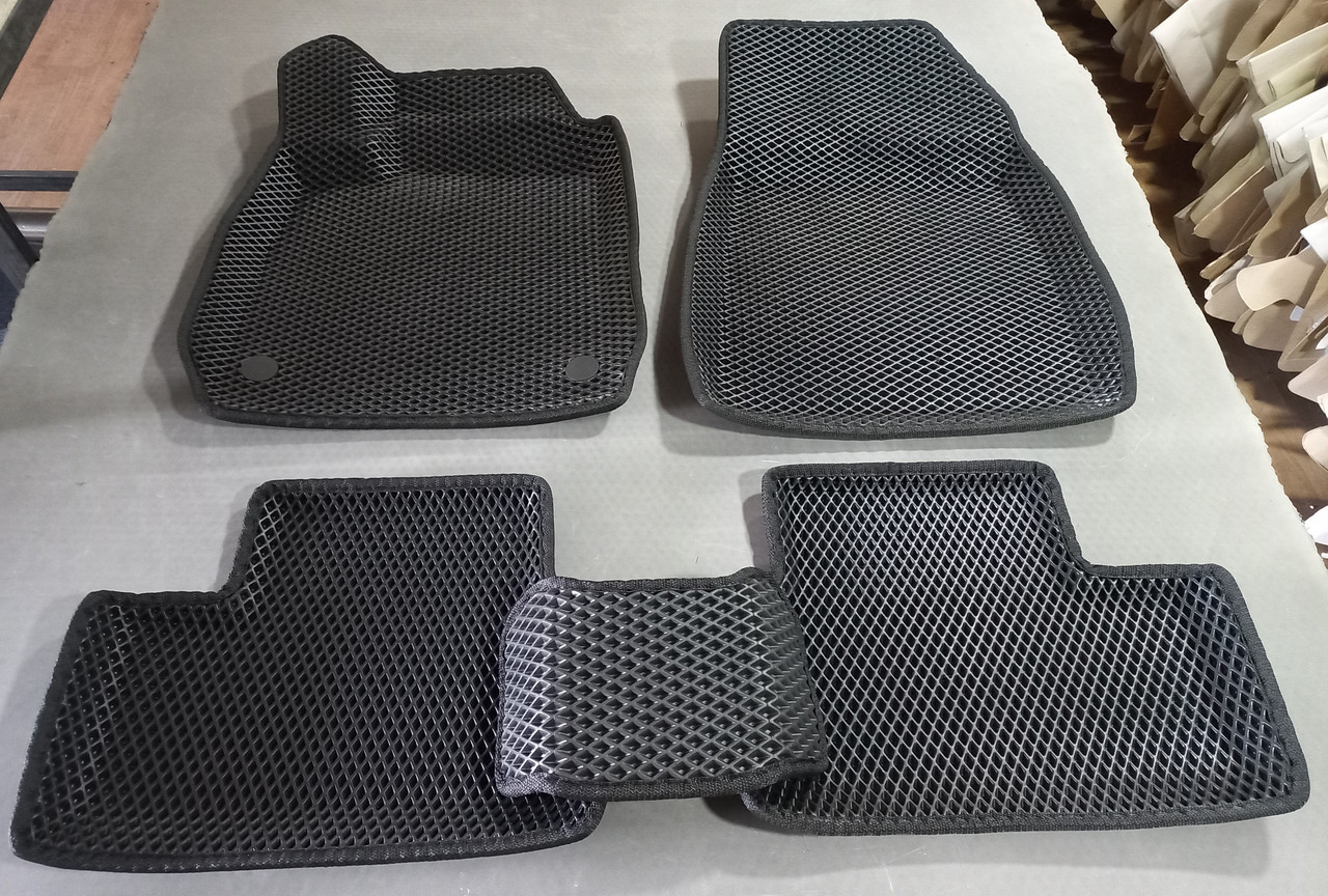 3D килимки EvaForma на Renault Clio 5 '19- / Renault Captur 2 (JB/JE) '19-, килимки ЕВА