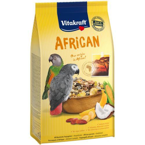 Корм Vitakraft African для великих африканських папуг, 750 г (*)