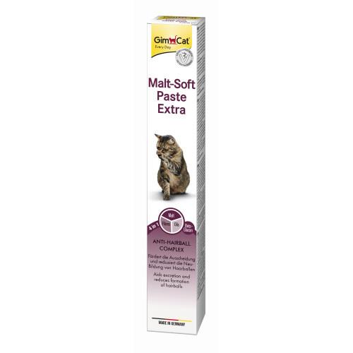 Паста GimCat Every Day Malt-Soft Paste Extra для котів, виведення шерсті зі шлунку, 100 г (*)