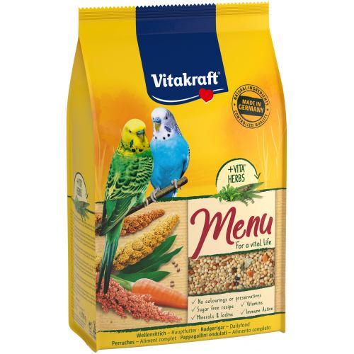 Корм Vitakraft Menu для хвилястих папуг, 500 г (*)