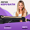 Утюжок для волосся випрямляч стайлер професійні щипці випрамляч швидкий нагрів вирівнювач керамічне покриття блокування праска, фото 8