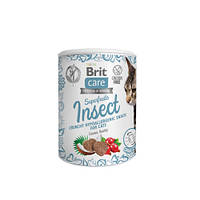 Ласощі для котів Brit Care Cat Snack Superfruits Insect комахи, 100 г (*)