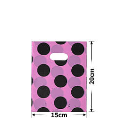 Набір подарункових целлофанових пакетів 15*20 см (100 шт/уп)