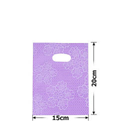 Набір подарункових целлофанових пакетів 15*20 см (100 шт/уп)