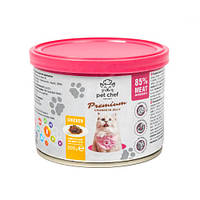 Корм вологий для дорослих котів Pet Chef, шматочки в желе з куркою 200 г (*)