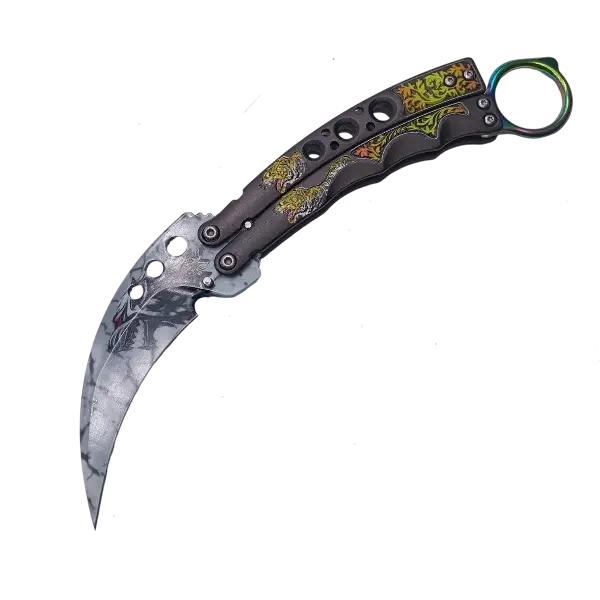 Ніж-метелик кіготь Dif CSGO A879 з Чохлом 24см Wolf (7_01790)