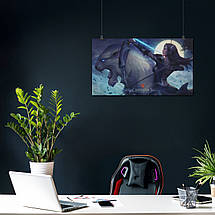 Плакат "Дота 2, принцеса Місяця Мірана, Mirana, Dota 2", 34×60см, фото 5