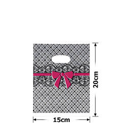 Набір подарункових целлофанових пакетів 15*20 см (100 шт/уп)
