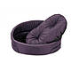 Лежак Природа "Lux" 2 для собак, фіолетовий 52х36х20 см (*), фото 4
