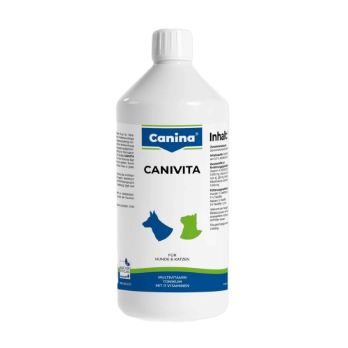 Вітамінізований тонік Canina Canivita для котів та собак, зі швидким ефектом, універсальний, 1 л (*)