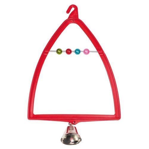 Іграшка Природа для папуг Гойдалка з дзвіночком 12 х 19 см (*), фото 1