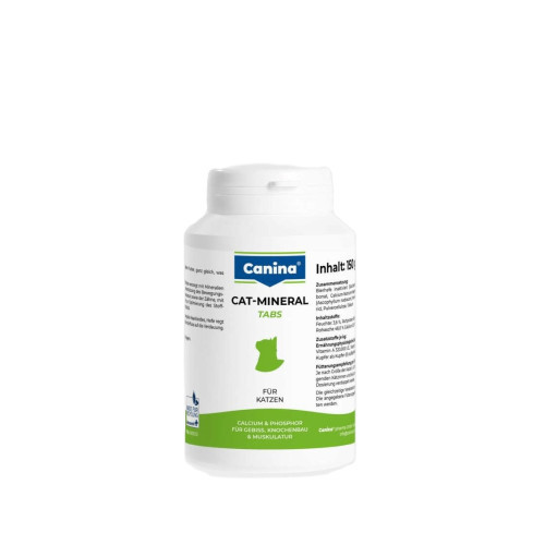 Вітаміни Canina Cat-Mineral Tabs для котів, полівітамінний комплекс, 150 г (300 табл) (*)