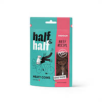 Ласощі для собак Half&Half у формі м'ясних монеток з яловичиною, 100 г (*)