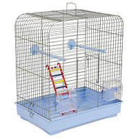 Клітка Природа «Белла» для дрібних декоративних птахів, 37x25x37 см (хромована) (*)