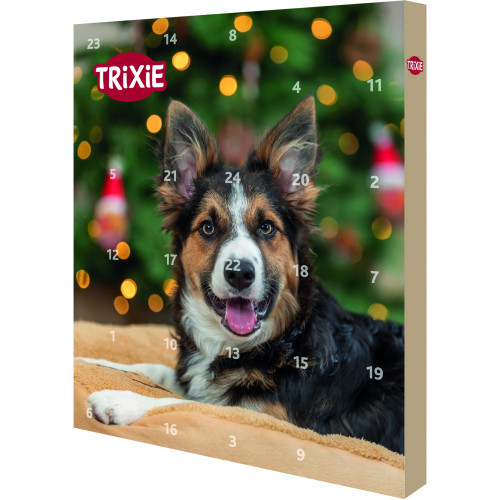 Адвент-календар для собак Trixie Різдвяний з ласощами 30х34х3,5 см (*)