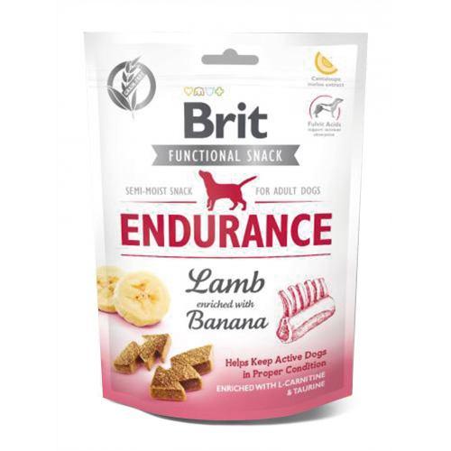Функціональні ласощі Brit Care Endurance ягня з бананом для собак, 150 г (*)