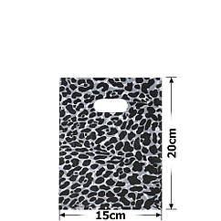 Набір подарункових целлофанових пакетів 15*20 см (100 шт/уп)