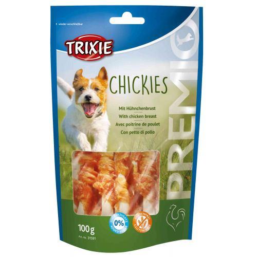 Ласощі Trixie Premio Chickies для собак збагачені кальцієм з куркою 100 г (*)
