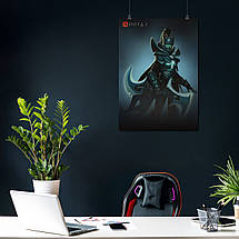 Плакат "Дота 2, Фантомна Вбивця Мортред, Dota 2, Phantom Assassin, Mortred", 60×43см, фото 5