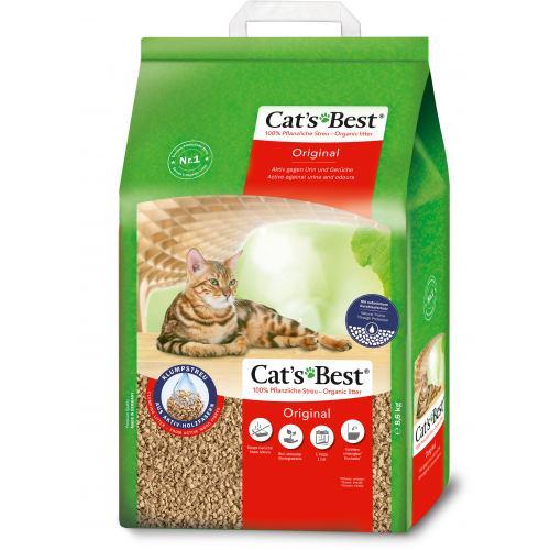 Наповнювач Cat’s Best Original для котячого туалету, Деревний, 20 л/8,6 кг (*), фото 1