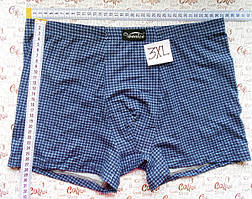 Труси чоловічі боксери, темно-сині 3XL