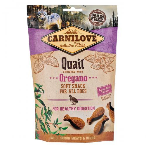 Ласощі Carnilove Dog Semi Moist для собак, перепілка та орегано, 200 г (*)