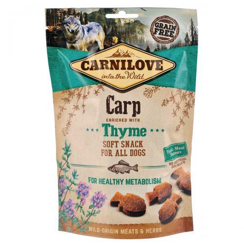 Ласощі Carnilove Dog Semi Moist для собак, короп та чебрець, 200 г (*)