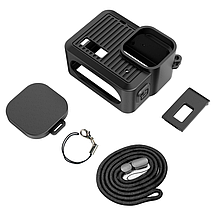 Силіконовий чохол для GoPro Hero 4K 2024 Puluz PU717B (Чорний), фото 4